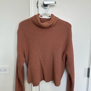 Abercrombie amber brown Turtleneck Sweater
